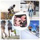 thumbnail image 4 of Fotbe Cute Axolotl Sakura Blossoms B Calzoncillos Tipo Boxer con Bolsa de Soporte Total para Hombre, X-Temp Fresco, Transpirable y de Secado Rápido-Small, 4 of 5