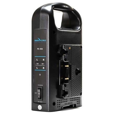 UPC: 0741533994724 | Gold-Mount Dual Battery Charger with XLR Output
