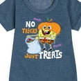 thumbnail image 3 of SpongeBob SquarePants - No Tricks Just Treats - Toddler And Youth Girls Fleece Dress, 3 of 6