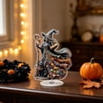 thumbnail image 6 of Halloween Decoration Indoor Outdoor Clearance Under $5.00! Thanksgiving Fall Decorations for Home, Halloween Rotating Display 360-degree Acrylic Stand - Suitable For Holiday Decoration, 6 of 9