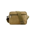 thumbnail image 4 of Men Vintage Crossbody Canvas Messenger Shoulder Bag School Hiking Military Travel Satchel, 4 of 6
