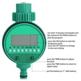 thumbnail image 4 of Durable Garden Irrigation Timer, With LCD Screen Electric Irrigation Timer, For Garden Greenhouse, 4 of 8