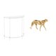 thumbnail image 1 of Mesa Auxiliar De Guepardo Dorada Acrílica Para Espacios Pequeños, Mesa Auxiliar Decorativa Con Escultura De Animal, Centro De Mesa Para Decoración Del Hogar Y La Sala De Estar., 1 of 8