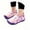 Purple, variant on Gyujnb Pull on Water Shoes Smooth Upper Round Toe Flat Sole Lightweight Outdoor Casual Footwear (Unisex),30.00