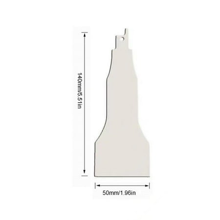 

RANMEI 1pc 140mm HCS Reciprocating Saw Blades Shovel For Cleaning Removal Tile Grout