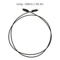 thumbnail image 2 of OUNONA 6 Set Fiber Optic Audio Cable for Soundbar Optical Audio Connector Black Copper, 2 of 7