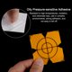 thumbnail image 4 of 20uds Encuesta Reflector Hojas 50mm Autoadhesivas Reflectante Cinta Encuesta Objetivo Marca para Total Estaciones, Amarillo, 4 of 6