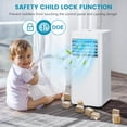 thumbnail image 2 of Giantex 10000 BTU Powerful AC Unit, Portable Air Conditioner, Air Cooler for Living Room Bedroom Office, 2 of 10