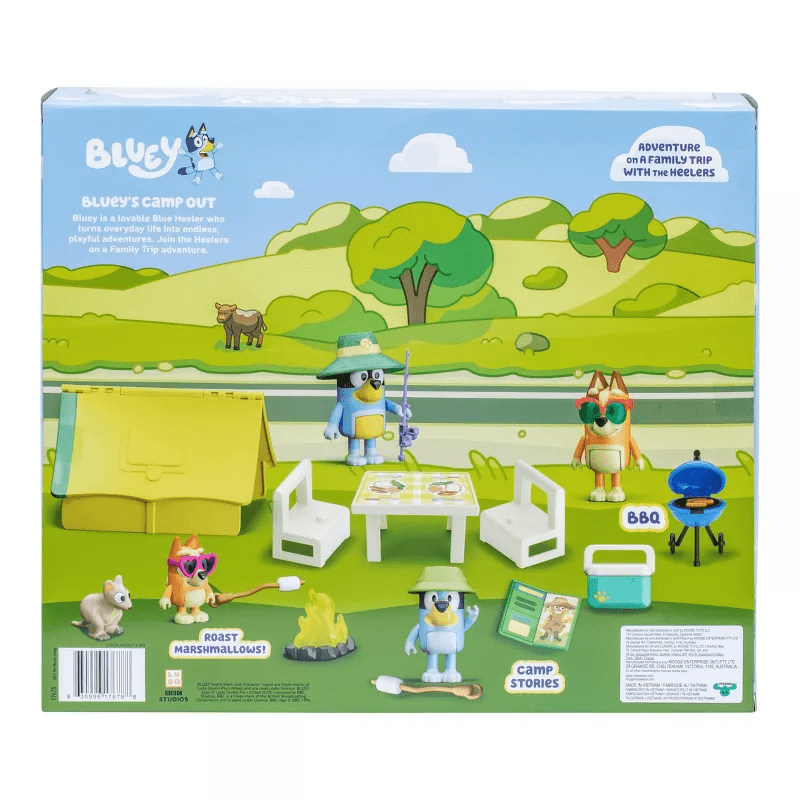 Bluey Camp Out Playset