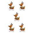 thumbnail image 3 of Destyer Beautiful Balloon Christmas Decorations Party Essentials Christmas Gifts multicolor Reindeer 5Set, 3 of 6