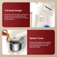 thumbnail image 4 of Honinst Stand Mixer, 4 QT 10+P Speeds with Tilt-Head Electric Mixer, 3-In-1 Kitchen Mixer with Dough Hook, Whisk, Beater, Bowl for Baking, Cake and Most Home Cooks, 4 of 8
