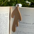thumbnail image 1 of LNGOOR 1pc Creative Overflowing Coffee Cup Bookmarks - Pu Leather  Portable And Compact  Providing Fun Gifts For Readers, 1 of 6