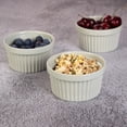thumbnail image 5 of 8Oz Porcelain Bowls, 8 Pcs Ceramic Dipping Sauce Bowls, Oven Safe, Porcelain Ramekins Bowl, 5 of 7