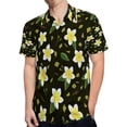 thumbnail image 4 of High Quality Hawaiian Shirts for Men Short Sleeve Aloha Beach Shirt Floral Summer Casual Button Down Shirts Blouses G3TQGG, 4 of 7