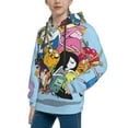 thumbnail image 4 of Adventure Time Animated Youth Sweatshirt Hoodies Fashion Teen Hooded Hoody Pullover Clothes With Pocket For Boys Girls Clothing, 4 of 8