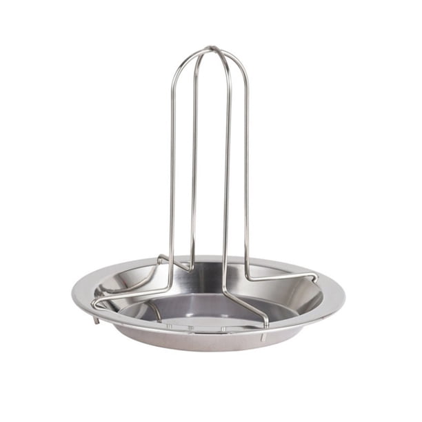 Estante para Pollo A La Parrilla Acero Inoxidable Soporte Antiadherente para Parrilla Barbacoa Herramientas