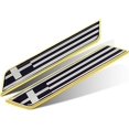 thumbnail image 1 of HSHDLDF Car Styling 3D Aluminum Epoxy National Flag Logo Emblem Sticker Metal Decal Badge Auto Exterior Accessory (Greece Gold), 1 of 2