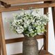 thumbnail image 5 of Ramo de aliento de bebé artificial para boda, arreglo floral de mano para decoración del hogar, accesorio de fotografía, centro de mesa de 35x25 cm, 5 of 6