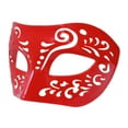 thumbnail image 2 of SeasonsTrading Dream Tale Red Venetian Masquerade Mask, 2 of 3