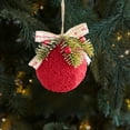 thumbnail image 4 of PEIBang Christmas Tree Ornaments,Rustic Fabric Glove Decor with Bell,Farmhouse Christmas Tree Hanging Ornaments for Home Decor, 4 of 6
