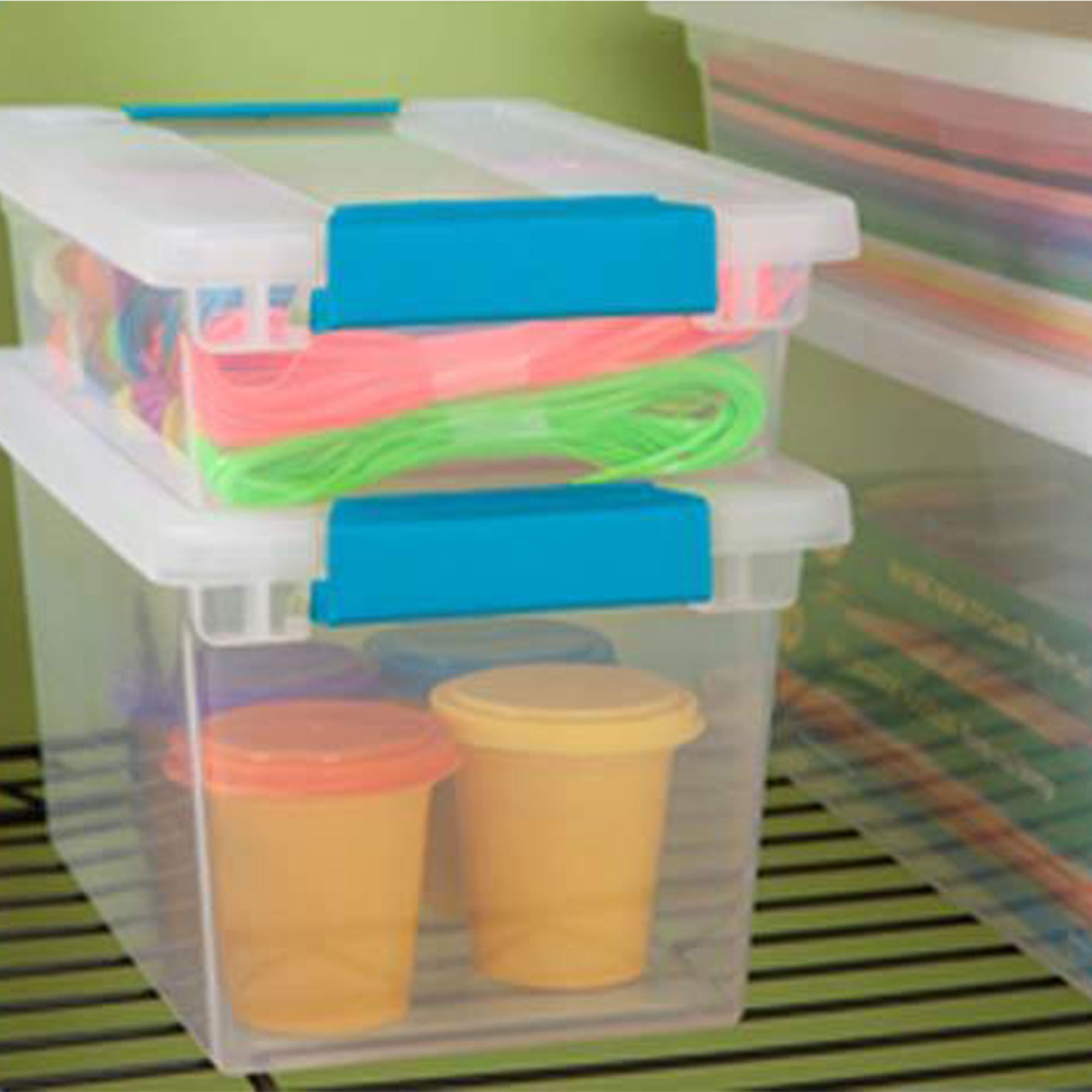 Sterilite Small Clip Box Clear Storage Tote Container with Latching Lid, 18  Pack, 18pk - Kroger