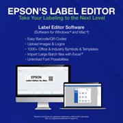 Epson LABELWORKS LW-PX750PCD Industrial Label Maker Kit - Portable Printer with Accessories, Multiple Tape Types