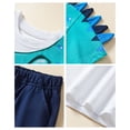 thumbnail image 5 of Toddler Boys Short Sleeve Dinosaur Prints T Shirt Tops Shorts Child Kids 2PC Set Outfits Clothes Size 3-4T, 5 of 6
