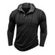 thumbnail image 5 of pstuiky camisa de manga larga para hombre, Suéter informal de color liso para hombre, cárdigan con botones, bolsillo, mangas largas y capucha Tops de hombre l, 5 of 7