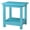 Blue, variant on Naipo Outdoor Side Table for Patio, Double Deck Adirondack End Table, Weather Resistant HDPS Rectangular Patio Table for Deck Garden Poolside, All-Weather Outdoor Furniture, Easy Assembly - Teak