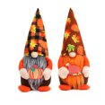thumbnail image 4 of Toystoory Muñeca sin rostro de Halloween, decoración del Festival de la cosecha, calabaza, hoja de arce, accesorios de fiesta de terror, decoración de Kits de decoración para fiestas Calabaza Toystoory HA070614-01, 4 of 6