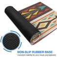 thumbnail image 6 of Long Mouse Pads for Desk,Ethnic Geometric Striped Pattern Desk Mats on Top Of Desks, Desk Mouse Pad Extra Large with 3mm Non-Slip Base and Stitched Edge for Gaming,Office,Work,Home 31.5"x11.8", 6 of 6