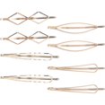 thumbnail image 4 of 8pcs Fashion Hairpins Geometric Hair Clips Barrettes Bobby Pin Hair Accessories, 4 of 4