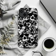 thumbnail image 6 of Black & White Skull Touch Phone Case for iPhone 16 15 14 13 12 11 Pro Plus Mini, Grunge Punk Horror Aesthetic, Dual Layer Protective Halloween Phone Cover, Gift for Goth & Alt Style Fans, 6 of 6