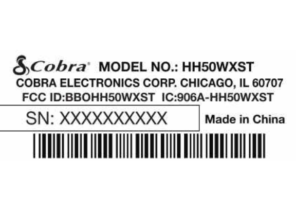 Cobra HHRT50 Handheld CB Radio photo 4