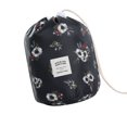 thumbnail image 1 of Drawstring Cosmetic Organizer Adjustable Cosmetic Bag Portable Travel Pouch Large Capacity Cosmetic Bag Makeup Bag, 1 of 8