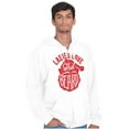thumbnail image 3 of Xmas Ladies Love The Beard Santa Men's Big & Tall Graphic Zip Up Hoodie Brisco Brands 3X, 3 of 5
