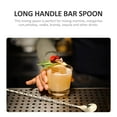 thumbnail image 6 of LEORX Premium Stainless Steel Bar Spoon Golden Color Long Handle for Kitchen and Beverage Mixing, 6 of 7