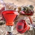 thumbnail image 2 of Reptile Heat Lamp Bulb E27 UVA Light, Vitamin Enriched for Snakes Lizards Ceramic Heater Compatible, 2 of 8