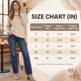 thumbnail image 5 of SOMER Sweaters for Women Casual Turtleneck Long Sleeve Loose Knit Pullover Sweater Fall Winter Clothes, 5 of 9