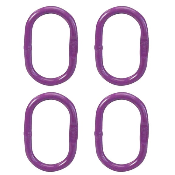 KWB 1/2" Oblong Master Link - Grade 100 - 4 Pack