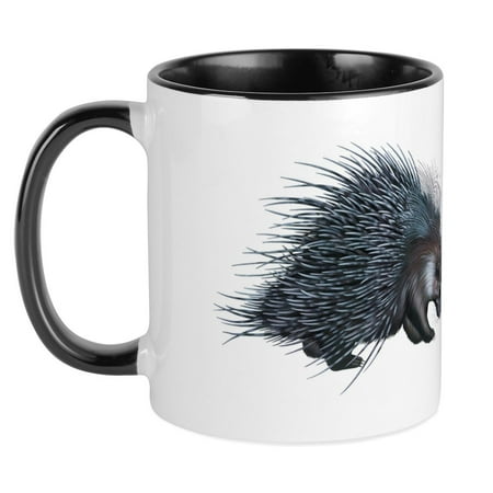 

CafePress - Porcupine Mug - Ceramic Coffee Tea Novelty Mug Cup 11 oz