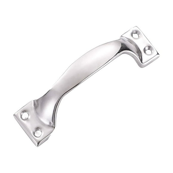 Riforla Poignée de Porte pour Commode de Garage et Armoire. Poignée Robuste Conçue pour Portes en Bois. Fabriquée en Acier Inoxydable Argent. Apporte une Qualité Élégante et Durable aux Portes et aux Meubles. Butée de Porte