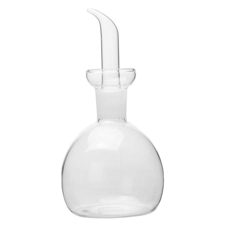 

NUOLUX 200ml Glass Oil Bottle Oil Can Leakage-proof Sauce Jar Sauce Container Leak-Proof Oil Pot Kitchen Supplies Oil Storage Container for Home Kitchen Restaurant (Transparent)
