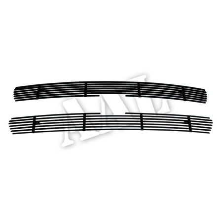 2002 Chevy Suburban - AAL BLACK BILLET GRILLE / GRILL INSERT For 2000 2001 2002 2003 2004 2005 2006 CHEVY SUBURBAN 2PCS UPPER BOLTON BLACK