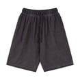 thumbnail image 2 of XuJwPNcy Men's Casual Wide Leg Shorts with Drawstring Waist and Pockets Summer Beach Vacation Bermuda Shorts for Men, 2 of 4