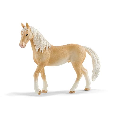 Estatuilla animal Schleich Horse Club Juguetes de caballos Akhal-teke STALL