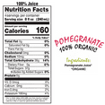 thumbnail image 5 of IOS Love Organic Juice - USDA Organic Certified - Cold Pressed, No Added Sugar, No Water, No Artificial Colors, No Preservatives, No Flavors Added, No Gluten - 33.8 Fl Oz (Pomegranate, Pack of 6), 5 of 8