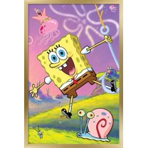 Nickelodeon Spongebob - 10 Wall Poster, 14.725" x 22.375", Framed