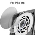 thumbnail image 3 of Panel de ventilación con cubierta de malla a prueba de polvo y filtro de polvo, protector de placa frontal fácil de limpiar, compatible con los accesorios de la consola PlayStation PS5 Pro, 3 of 5