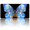 Blue Butterfly, variant on 1 Pcs 2D Flat License Plate Covers & Frames, Floral Pattern For Decorative Front, Waterproof For Decoration Aluminum License Plate Covers & Frames Cover For Men Women, 12" X 6"